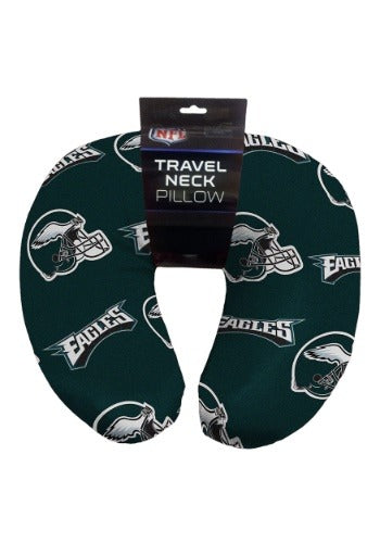 Philadelphia Eagles Nfl Applique Neck Pillow - Phila - 12x13
